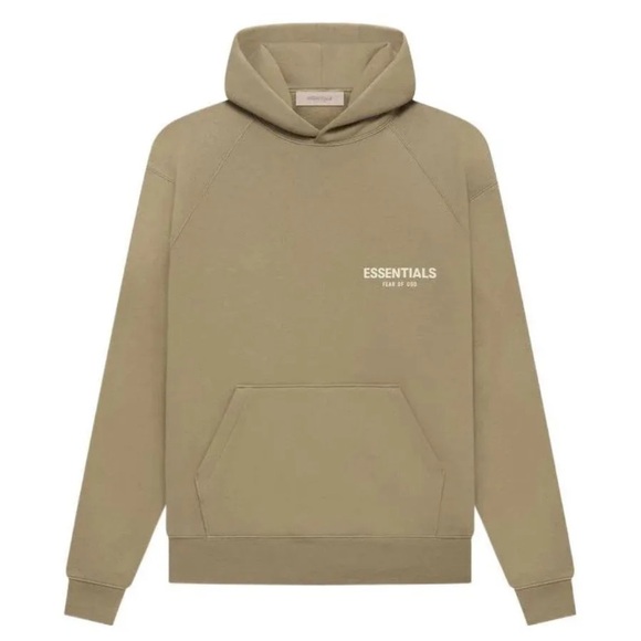 Fear of God Other - Essentials Fear of God Oak Hoodie (Half Size Oversized)